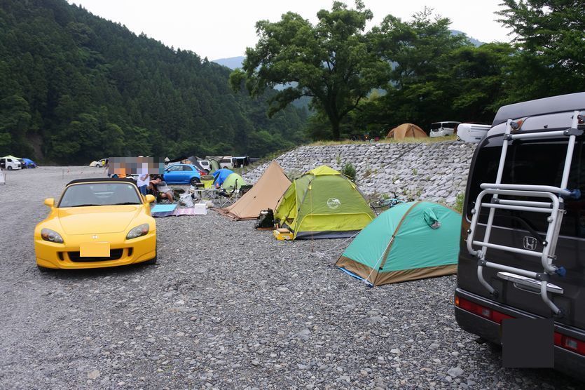 秋葉神社前キャンプ場でキャンプ まだかのブログ