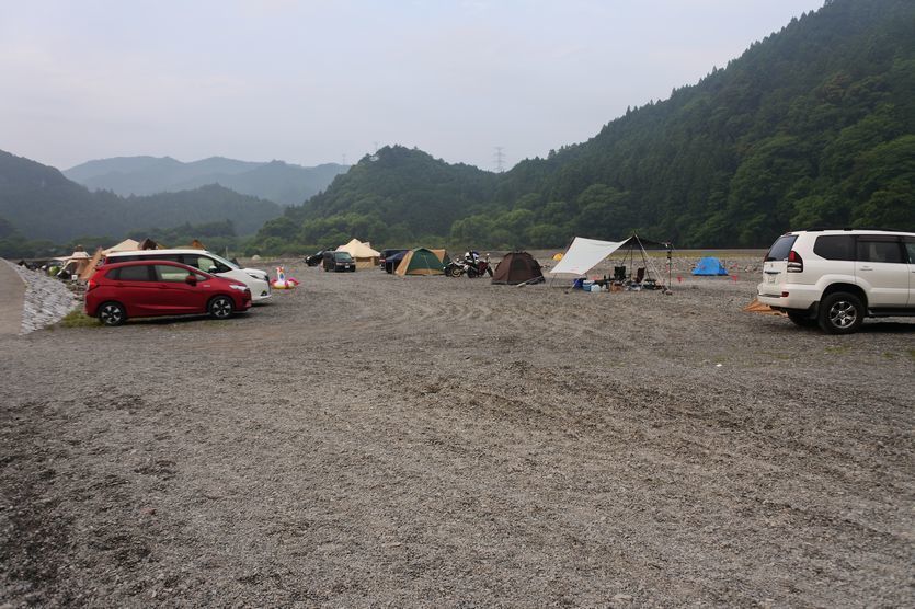 秋葉神社前キャンプ場でキャンプ まだかのブログ