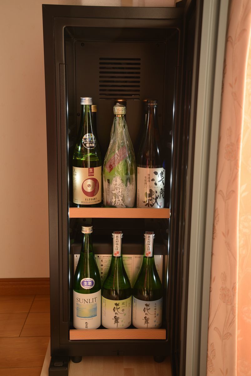 本日、日本酒セラー届きました: まだかのブログ